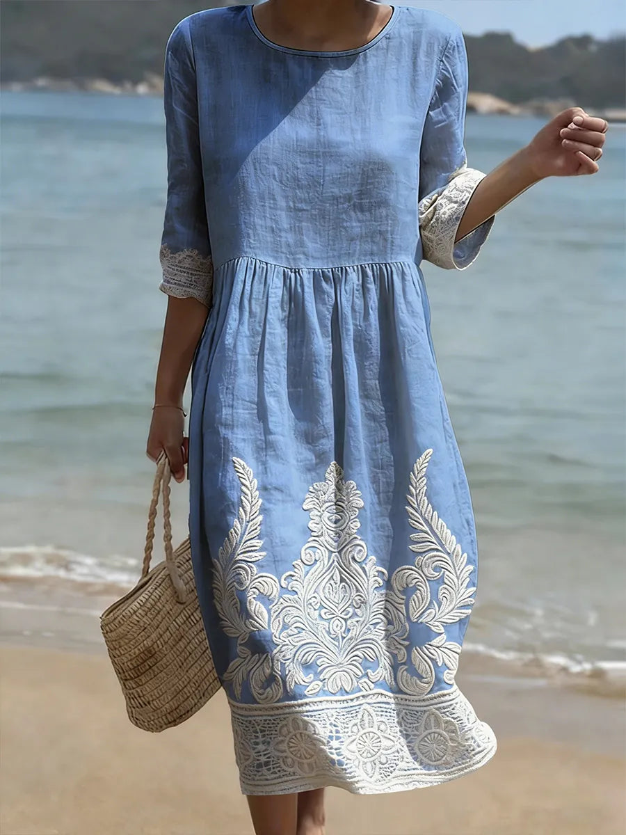 Alizée – Vestido casual com estampa floral