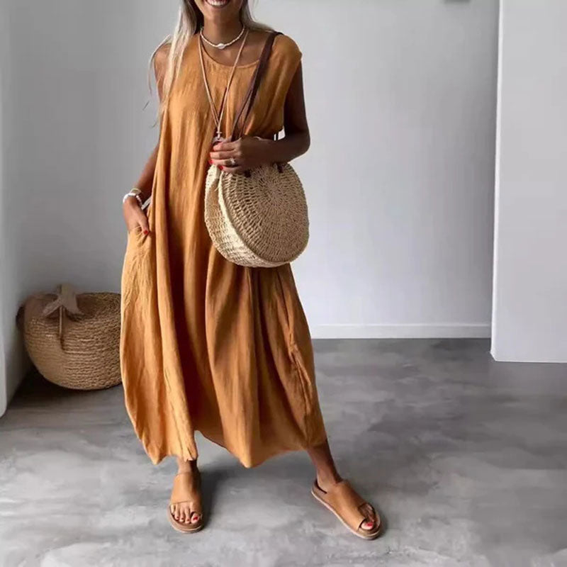 Amaris – Vestido casual sem mangas