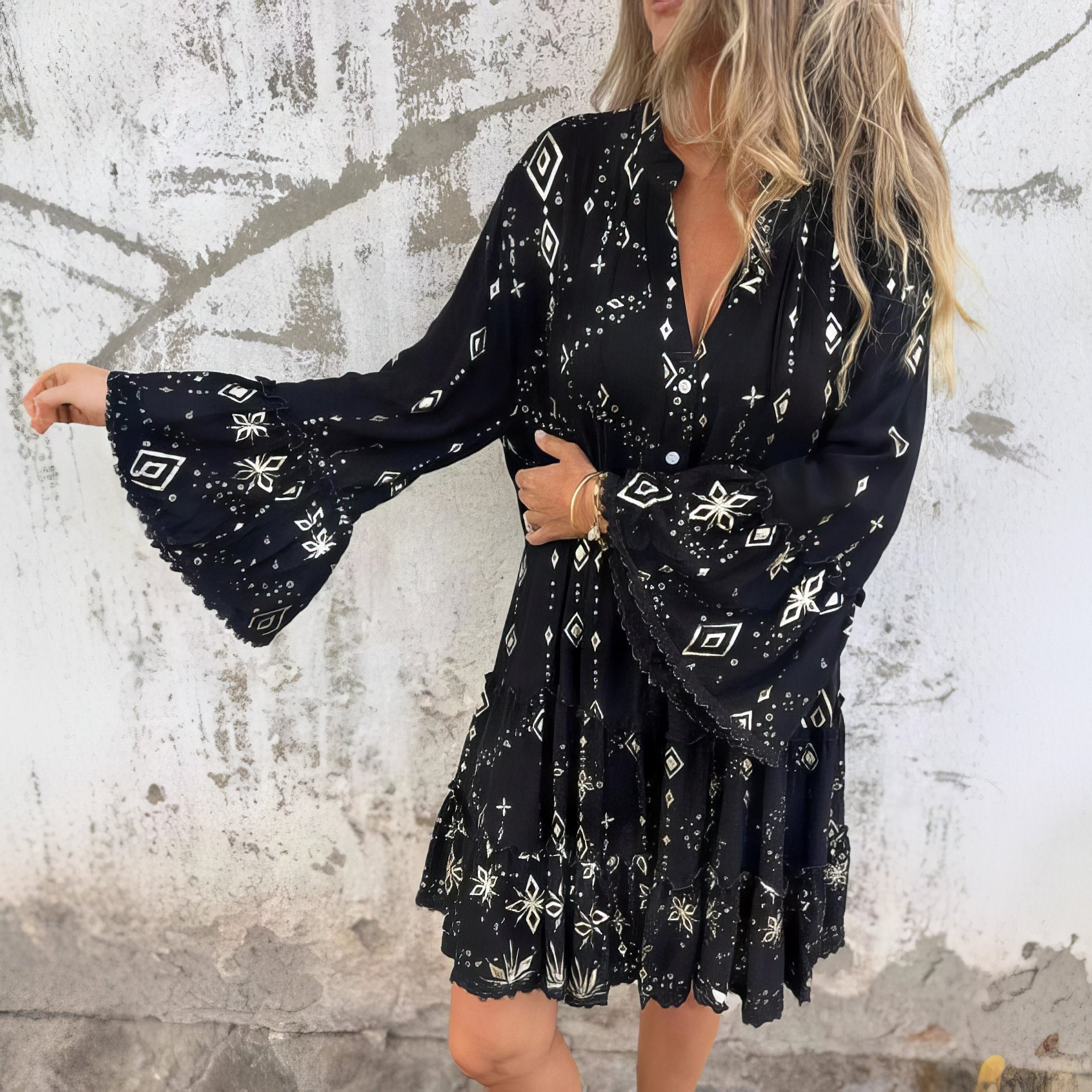Gayle – vestido boho