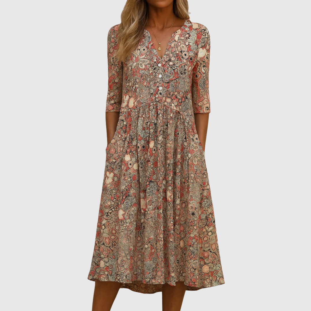Harlow | Vestido Elegante com Decote V