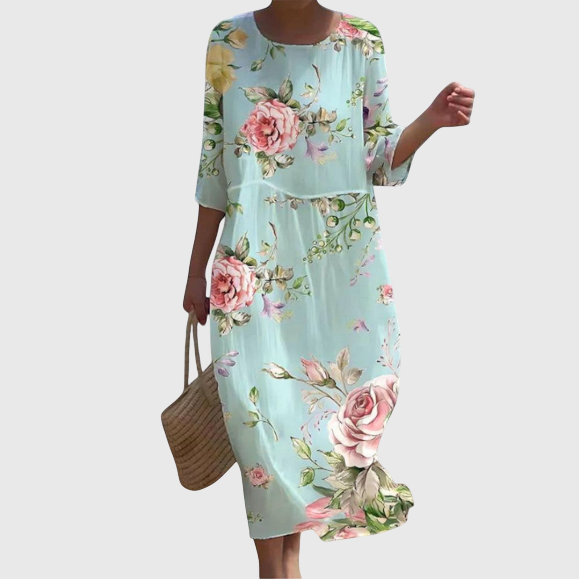 Hayley® | Vestido maxi floral elegante