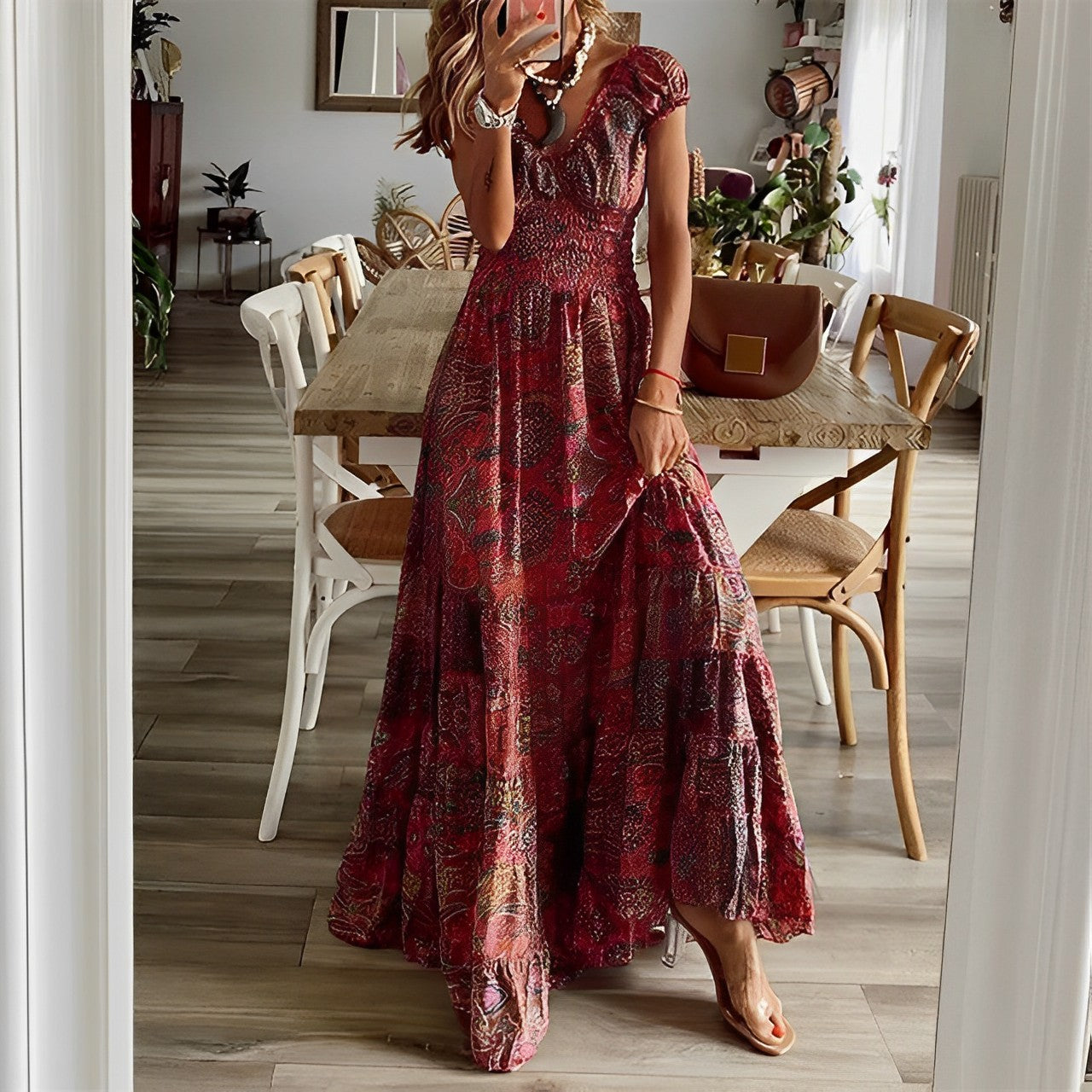 Kaida – Vestido Boho Elegante