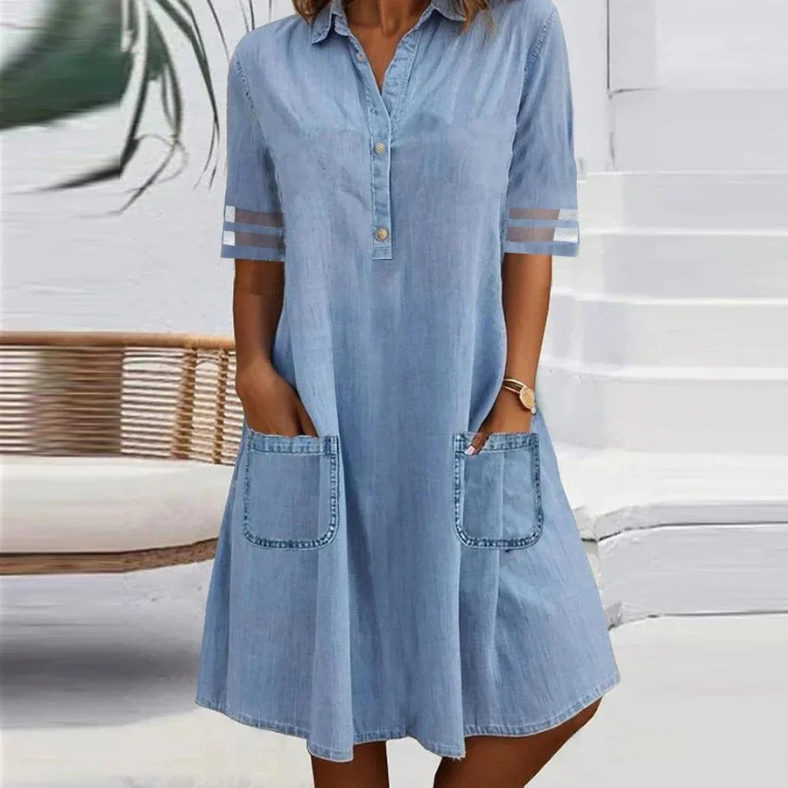 Rubi | Vestido jeans casual