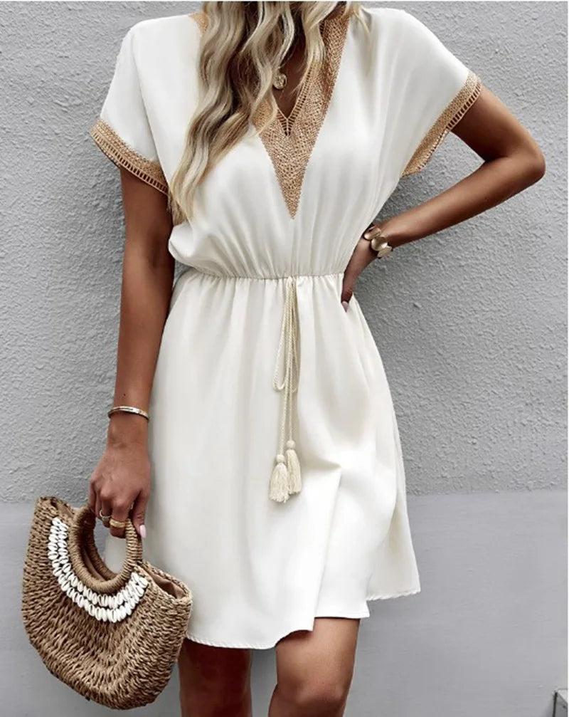 Sabrina – Vestido Boêmio Elegante