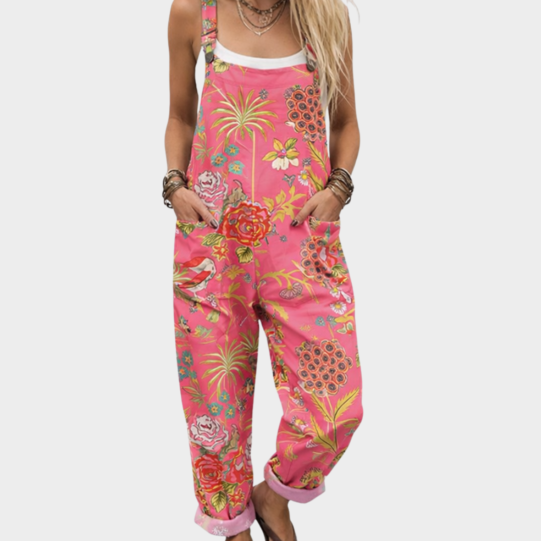 Macacão estampado confortável