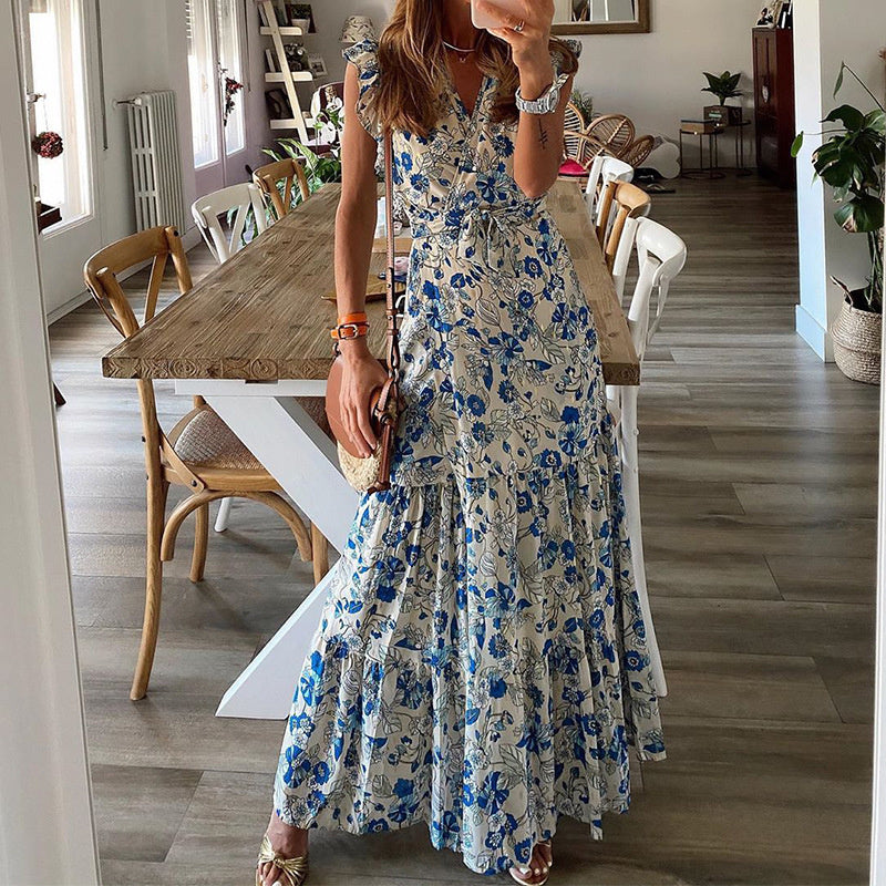 Shera – Vestido Maxi Floral